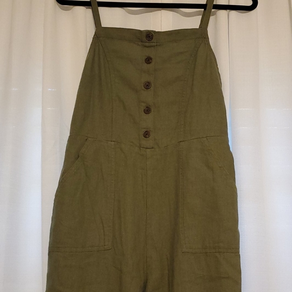 Army Green Romper - Picture 2 of 3